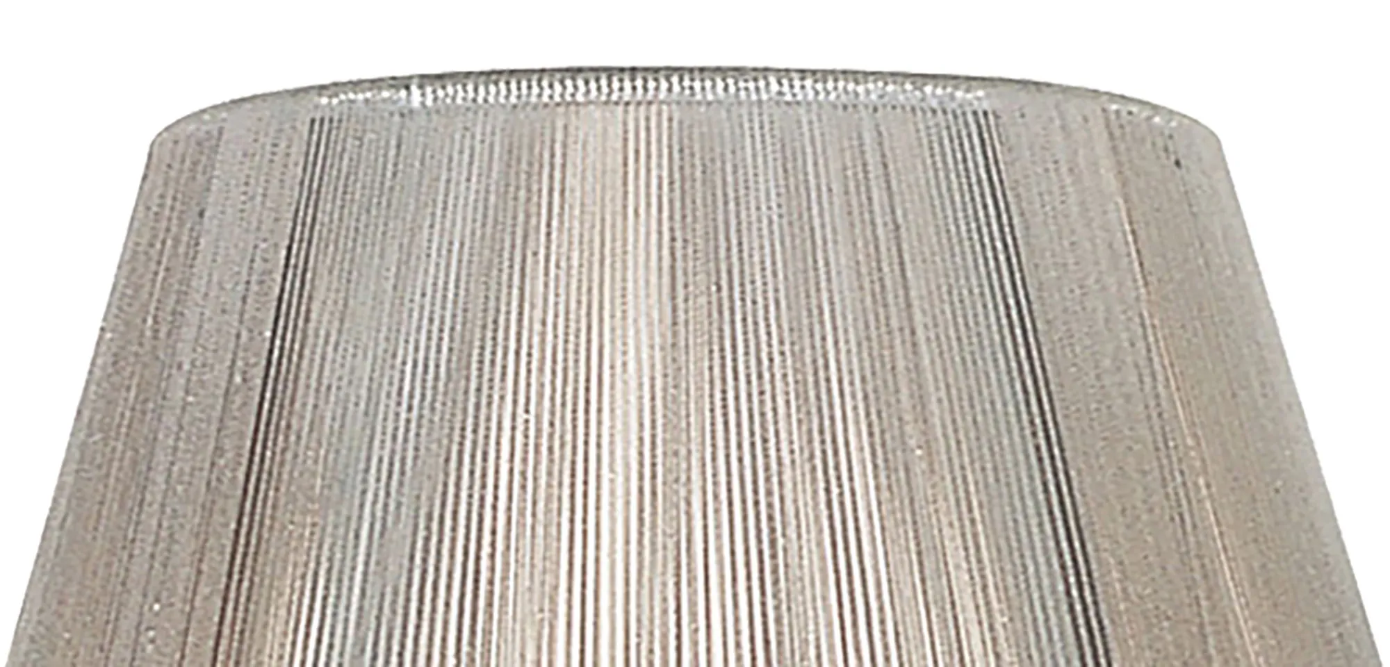 Silk 40cm String Shade Silver Grey MS043  Mantra Fusion Silk String Shades